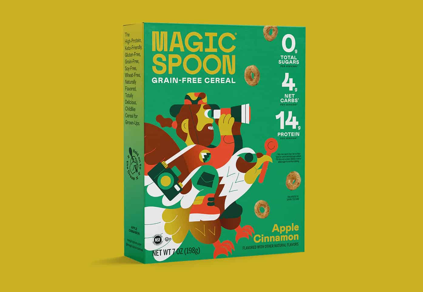 Apple cinnamon magic spoon