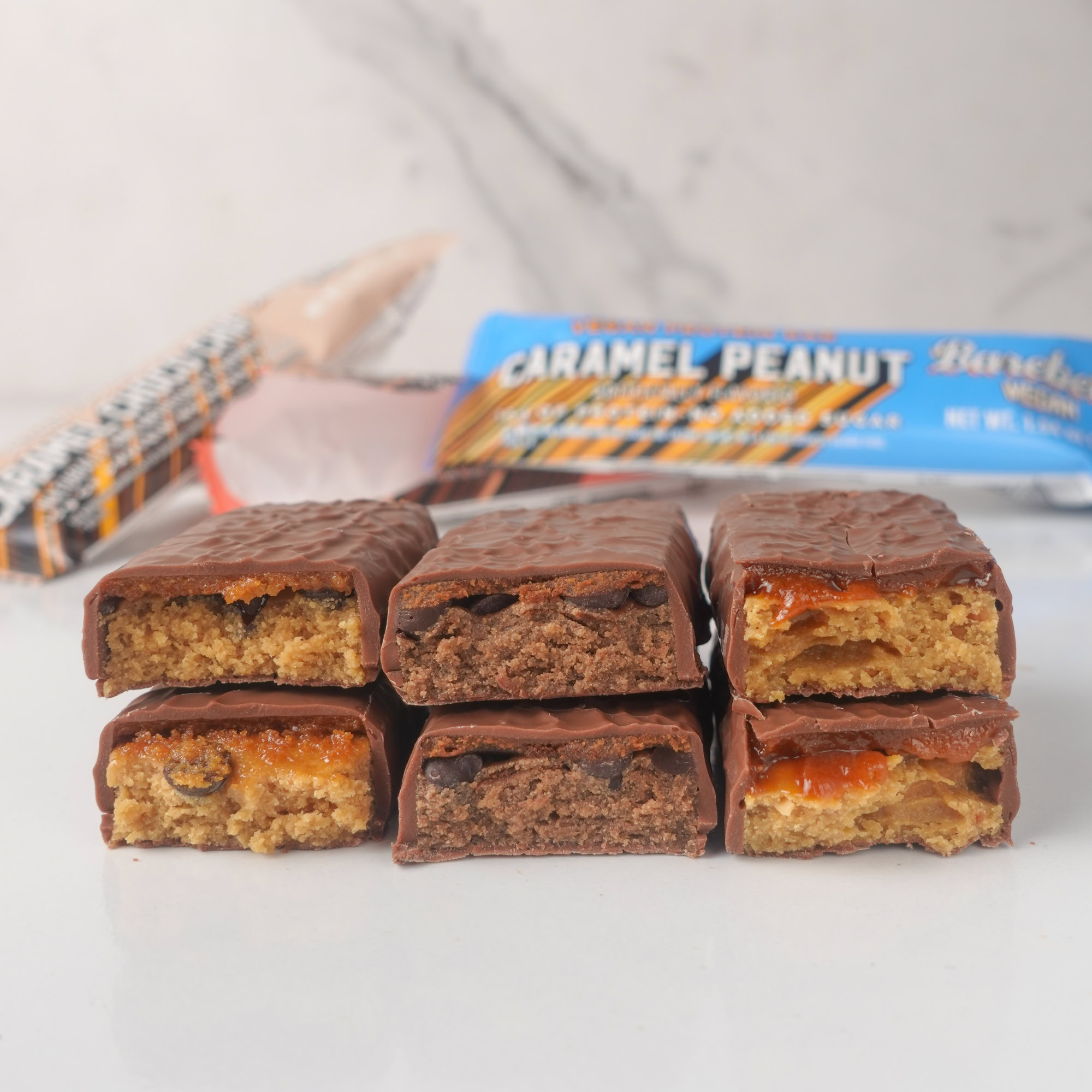 Barebells vegan protein bar flavors