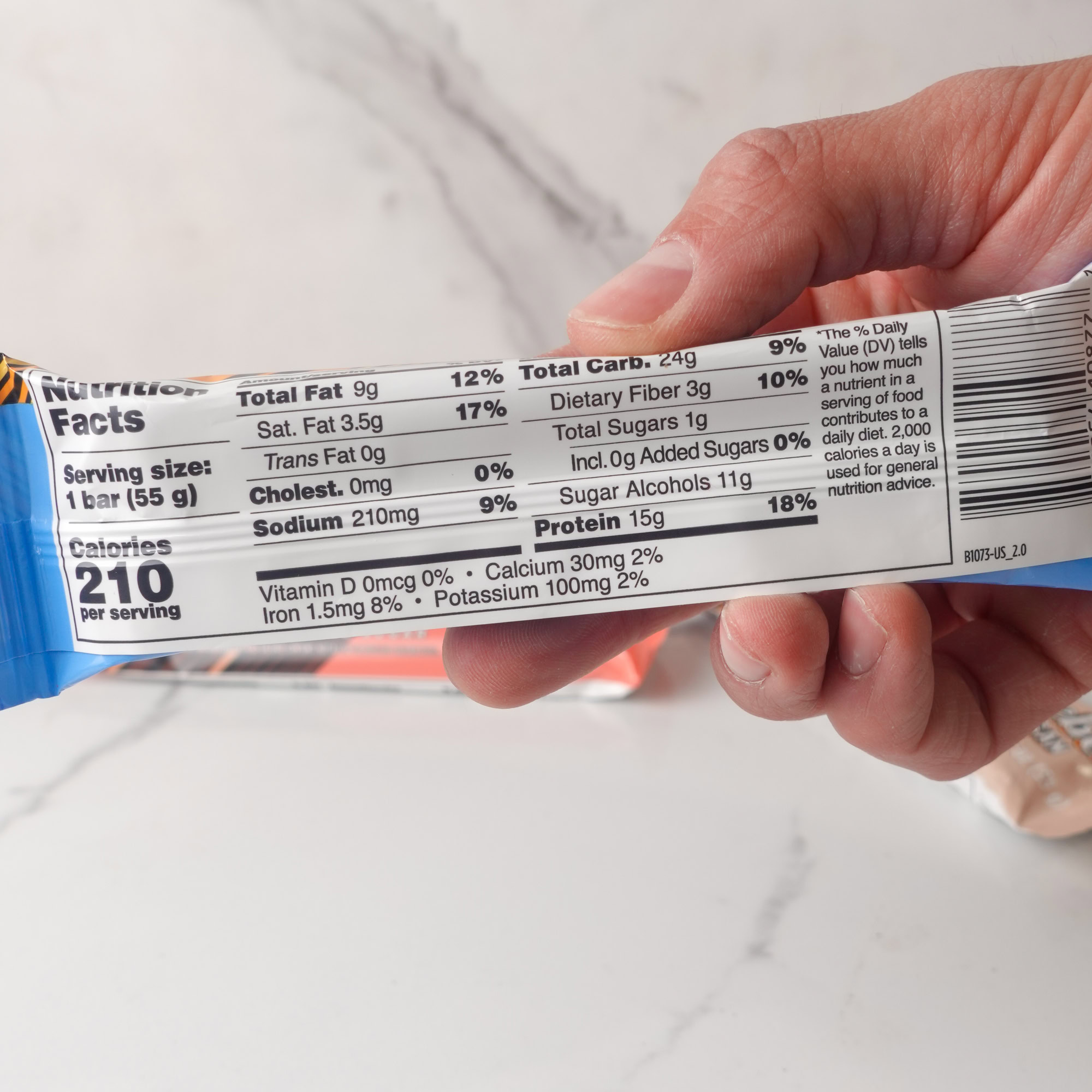 Barebells vegan nutrition facts