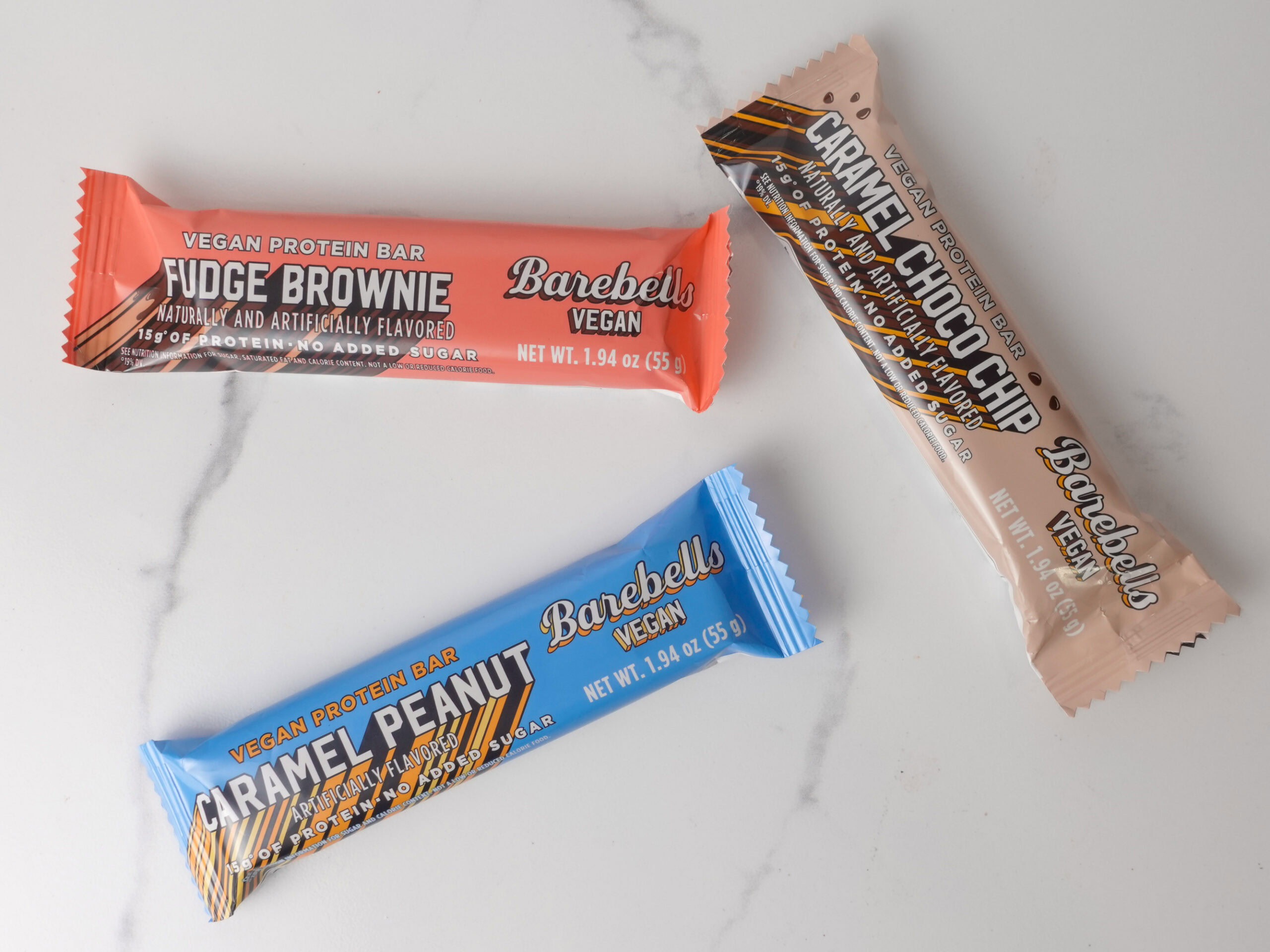 Barebells vegan protein bars