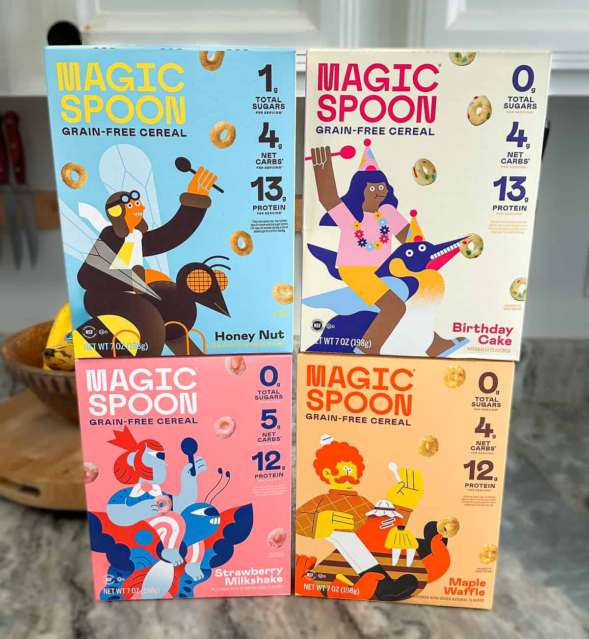 Magic Spoon Cereal Boxes