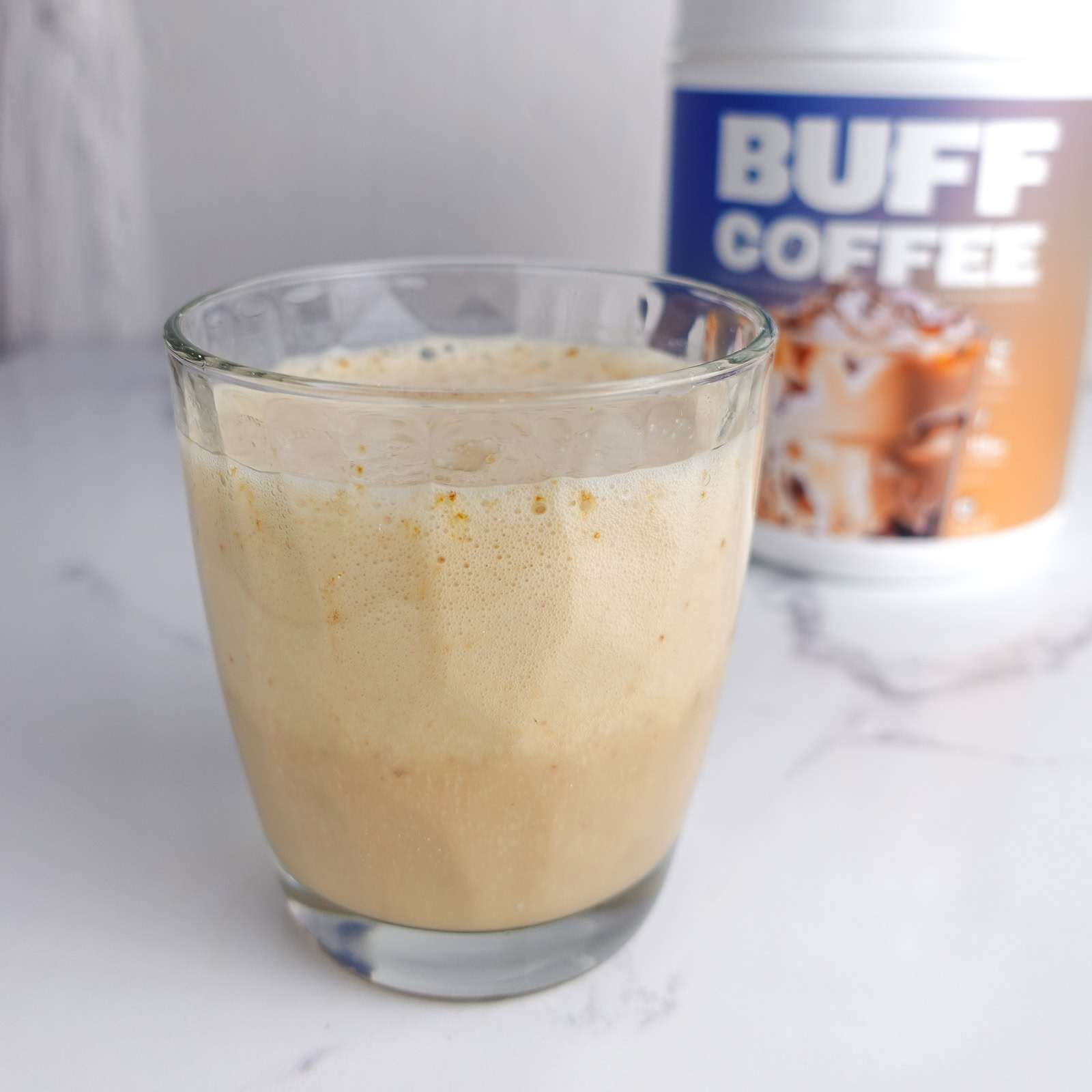 Buff coffee creamy coffee