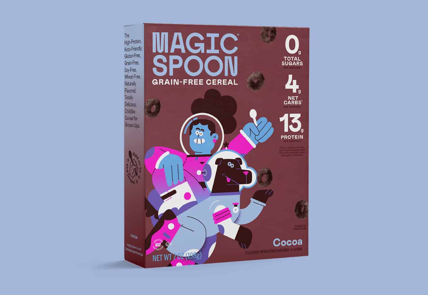 Cocoa magic spoon