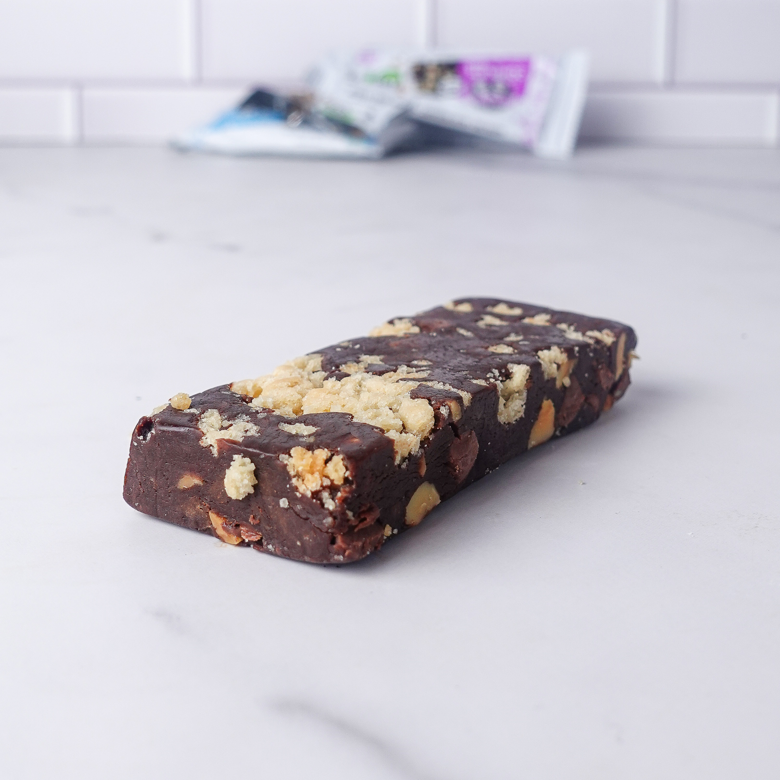 Chocolate almond sea salt bar