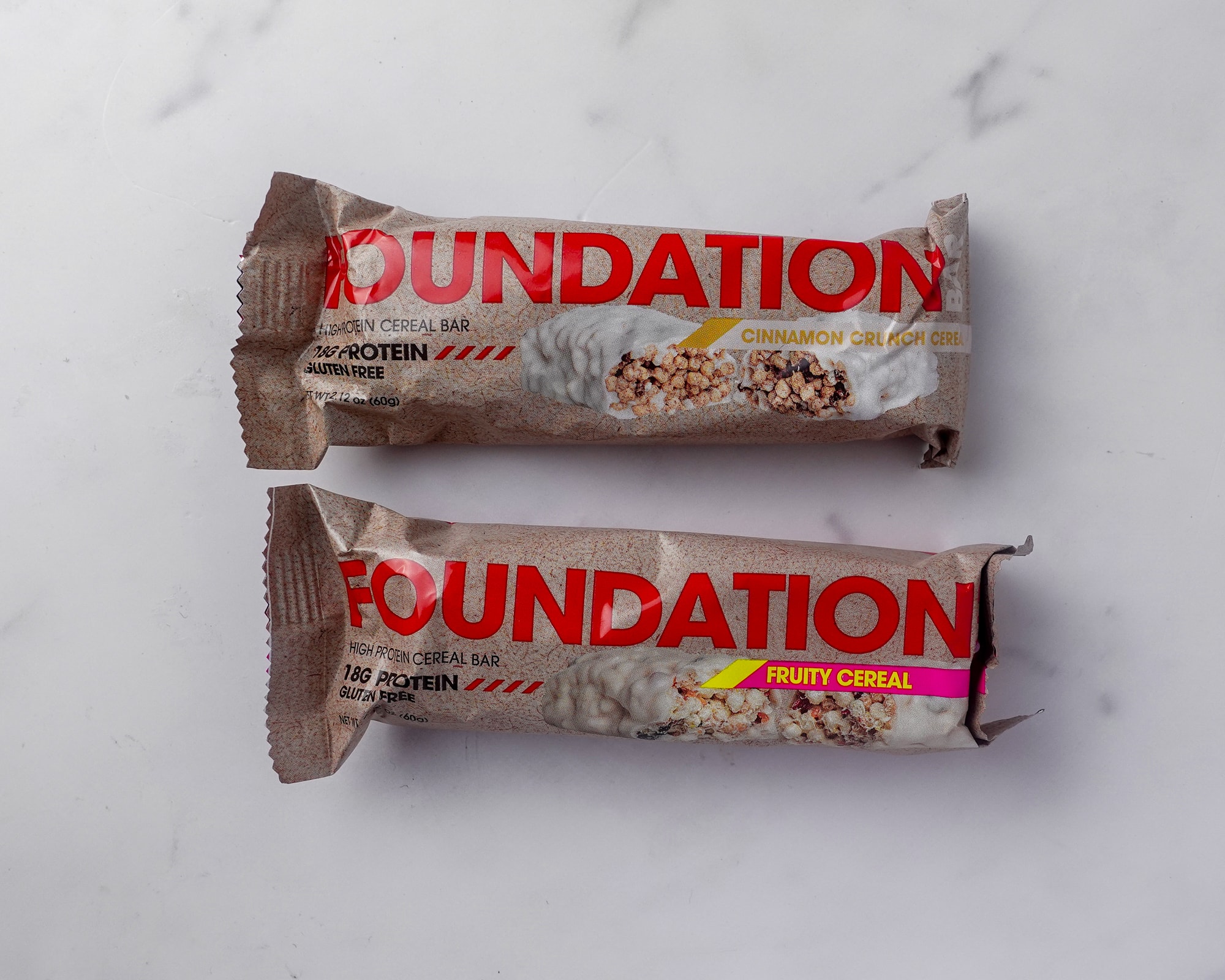 Foundation protein bars