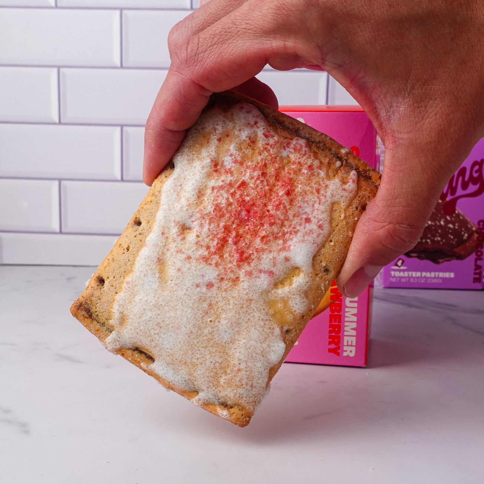 Holding Flings Pop Tart