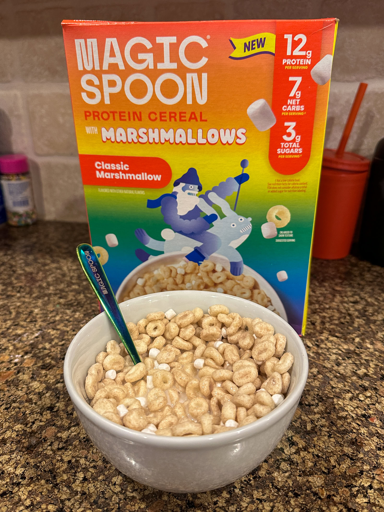 Magic Spoon Marshmallow in a bowl