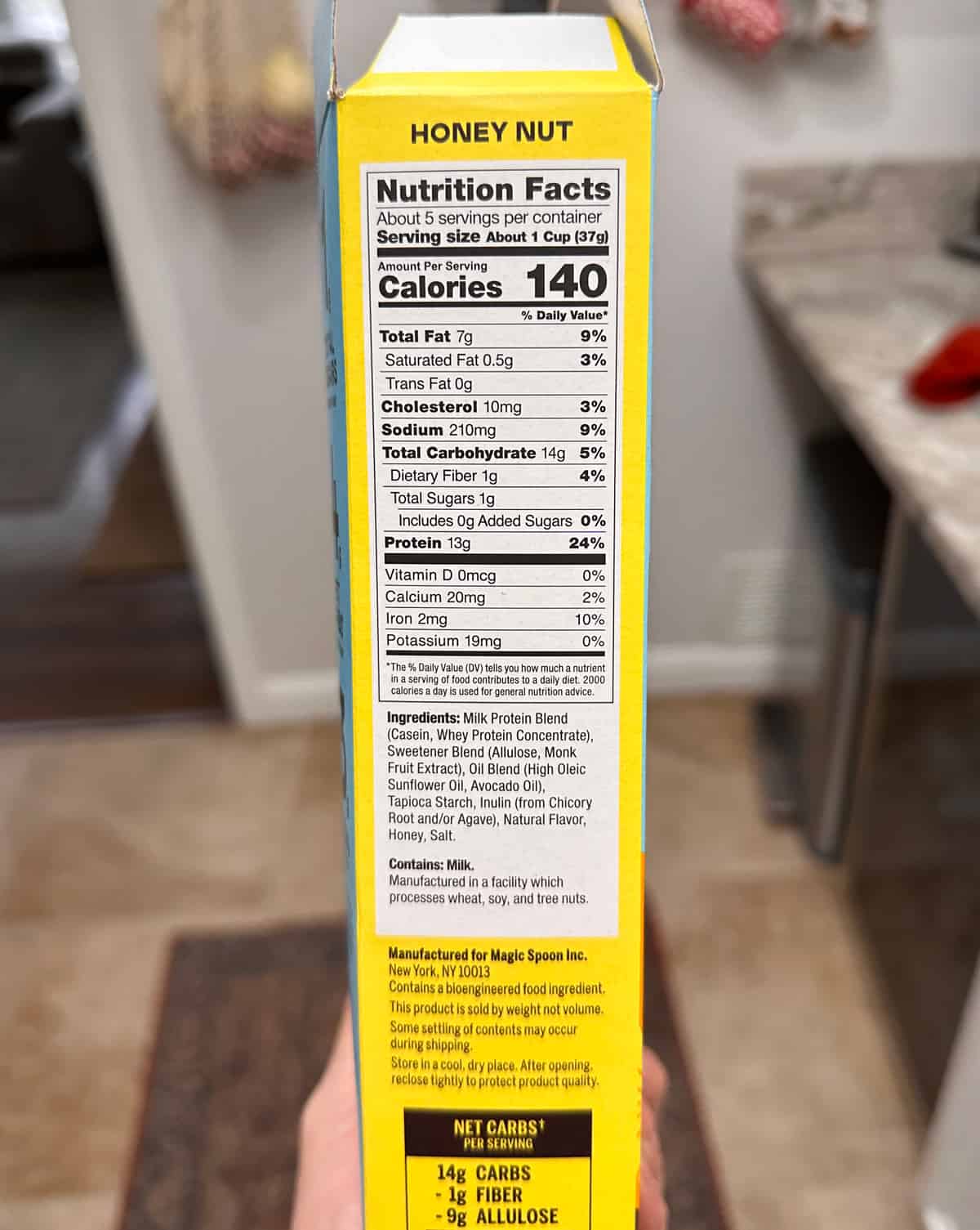 Magic Spoon nutrition facts