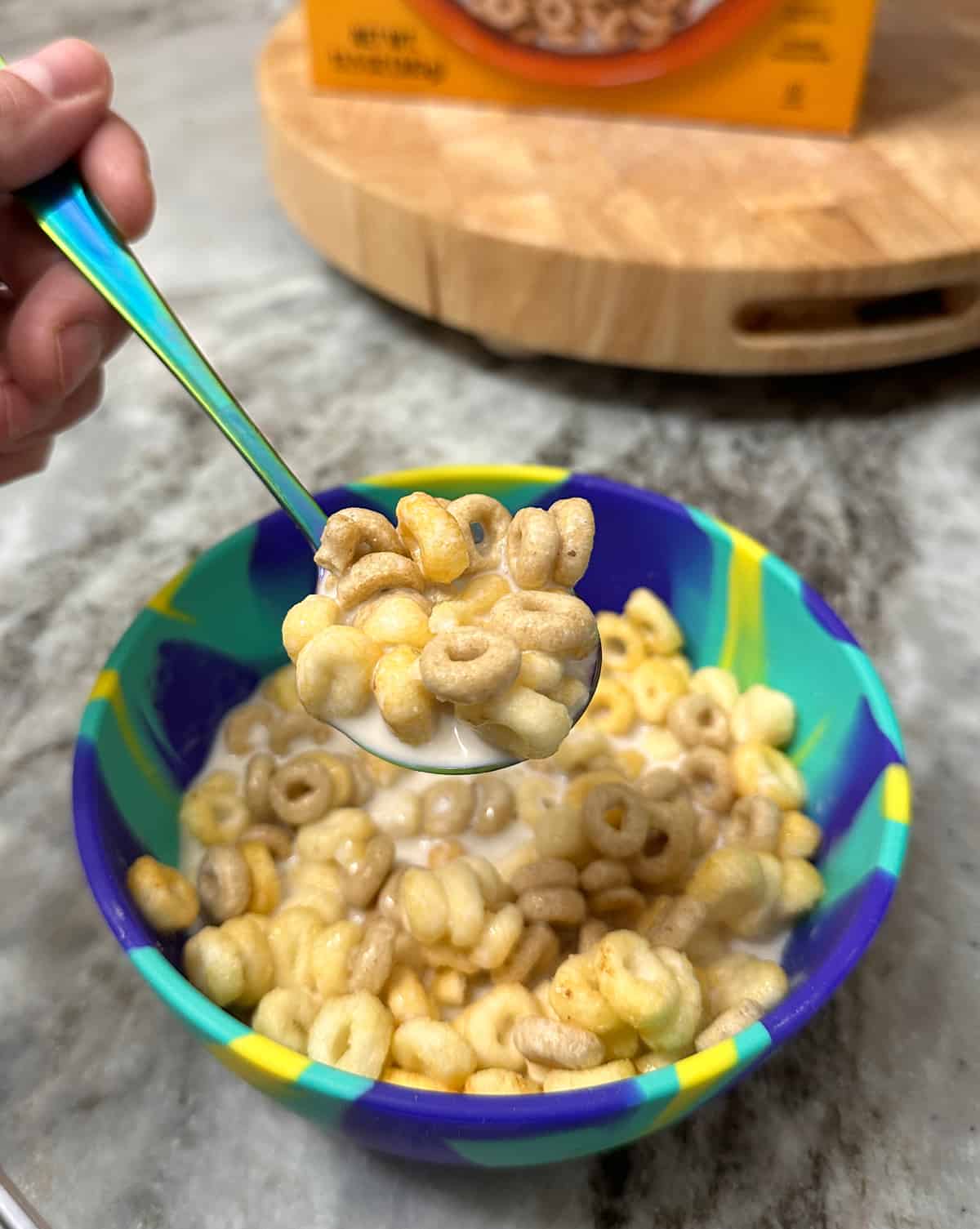 Magic spoon with Cheerios