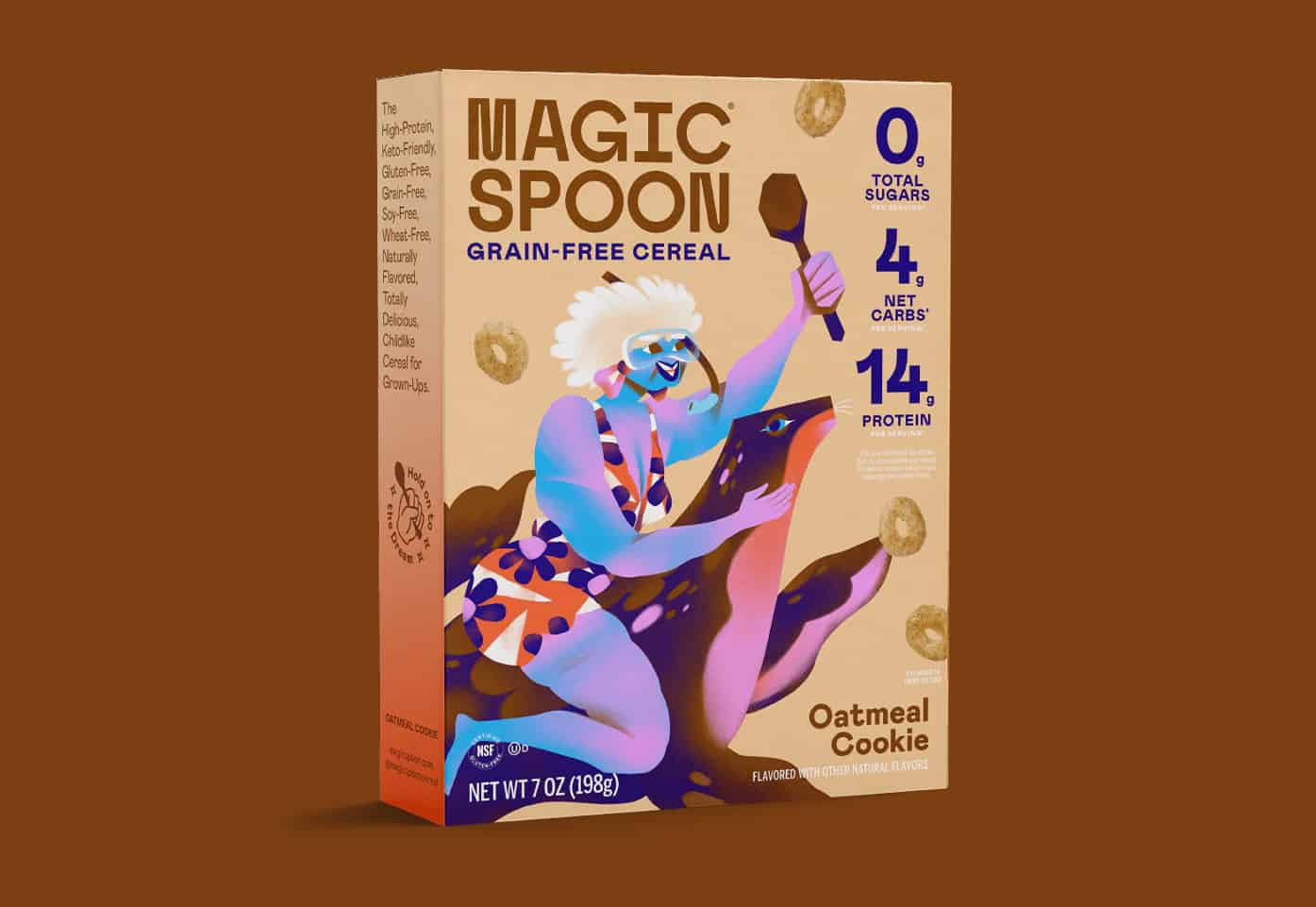 Oatmeal cookie magic spoon