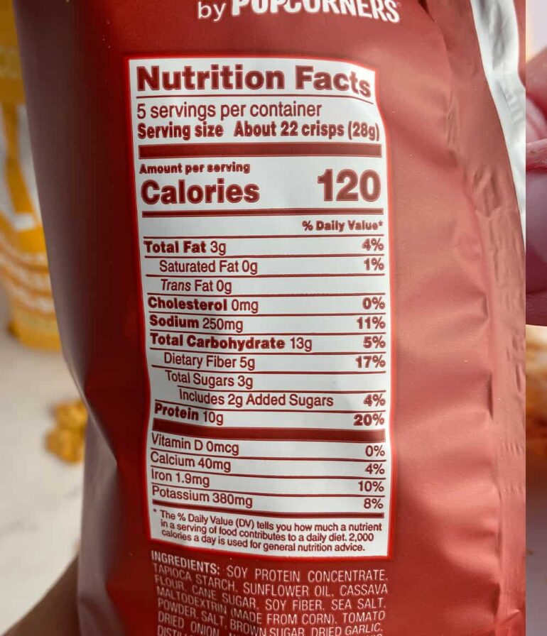 REVIEW: PopCorners Flex Protein Crisps » Protein Snack Reviews