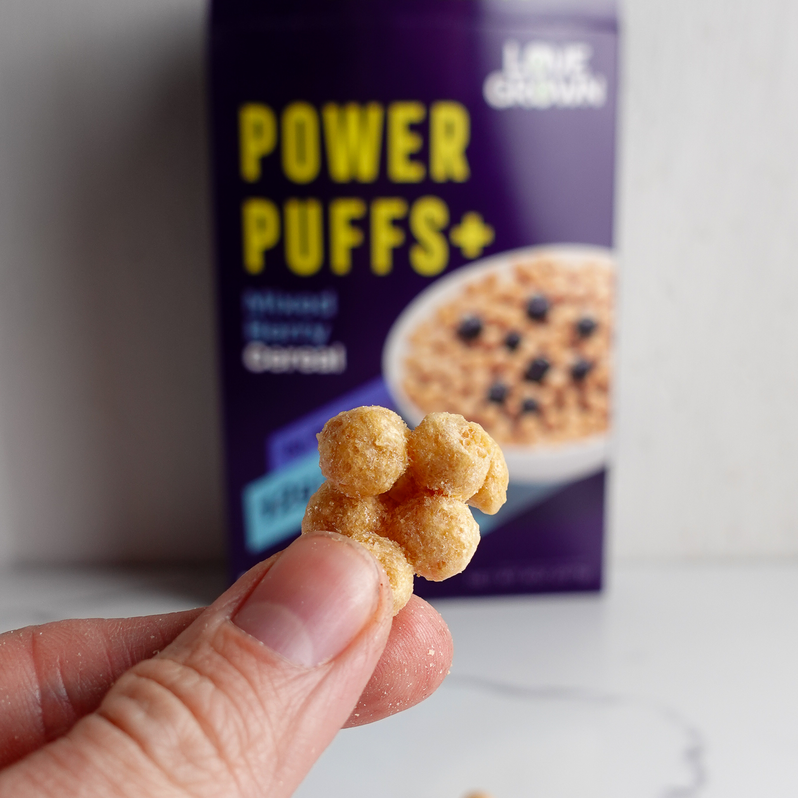 Mixed berry power puffs