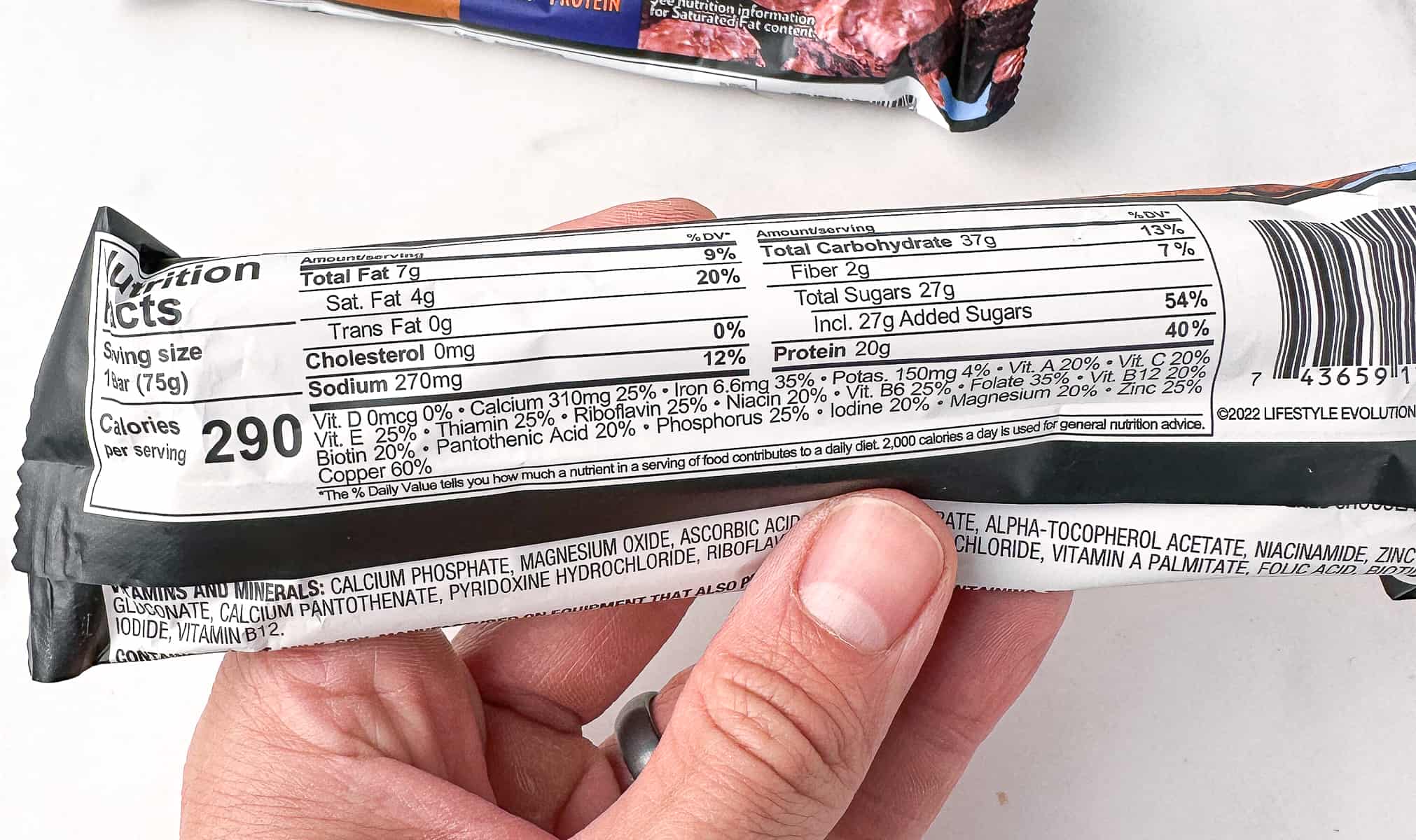 Promax nutrition facts