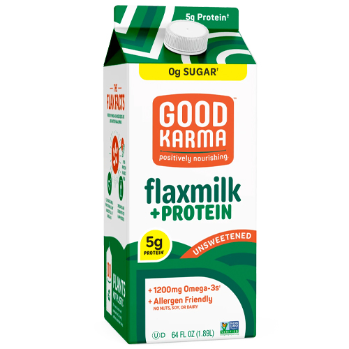 Protein flax milk