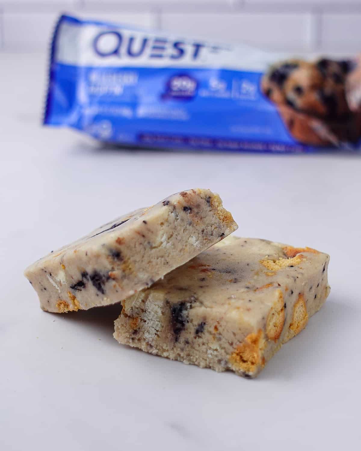 Blueberry muffin quest bar