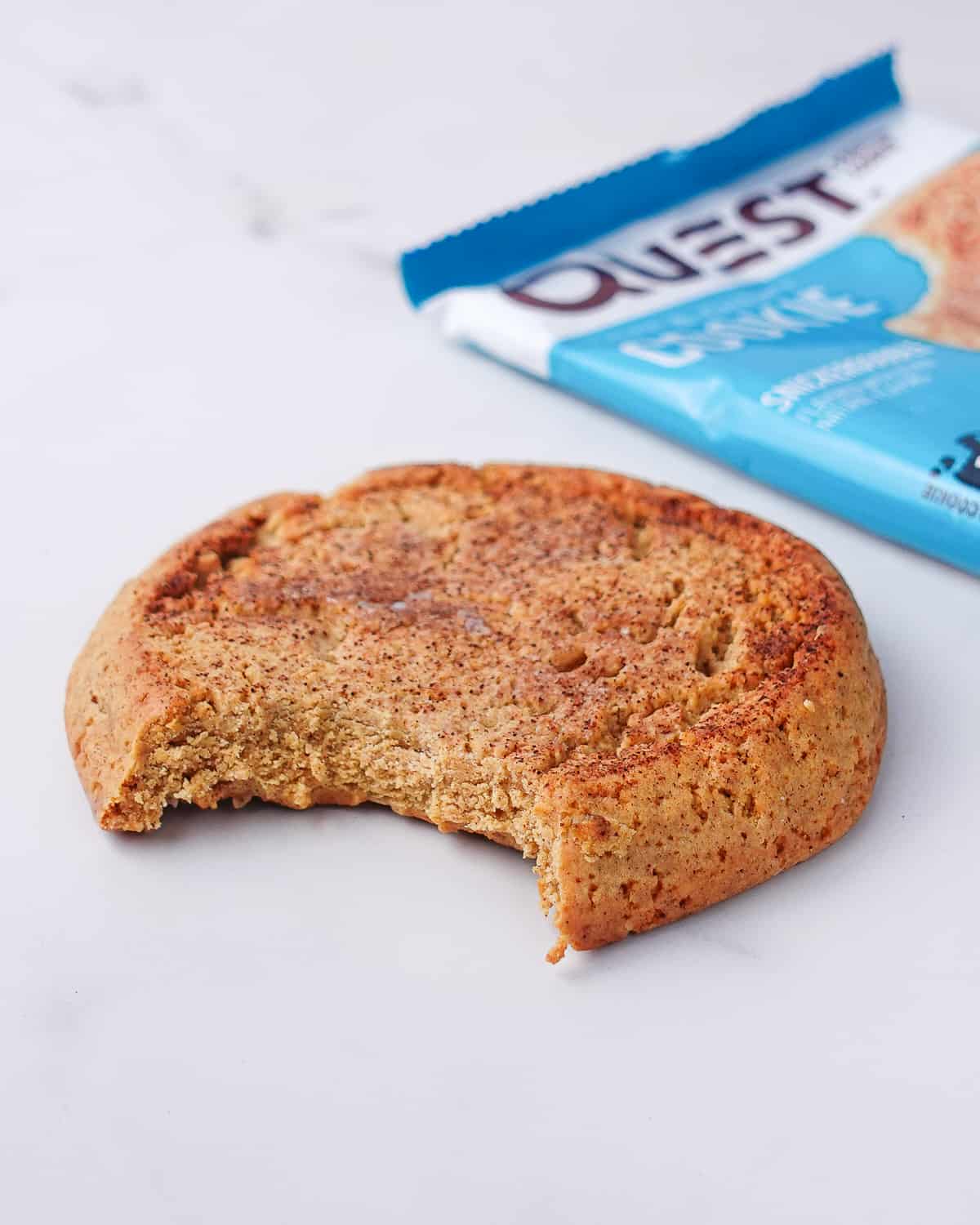 Quest snickerdoodle cookie