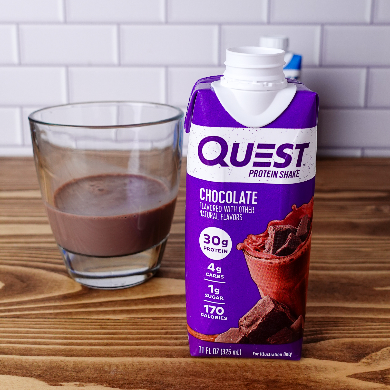 Quest chocolate protein shake