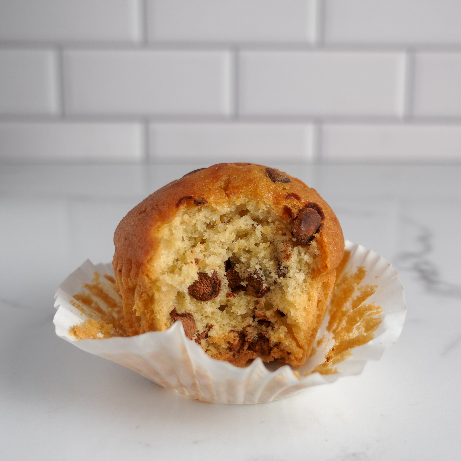 Unwrapp quest chocolate chip muffin