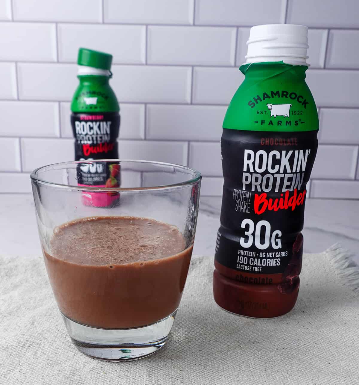 Chocolate rockin' protein shake