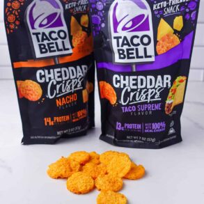 Taco Bell Cheddar Crisps