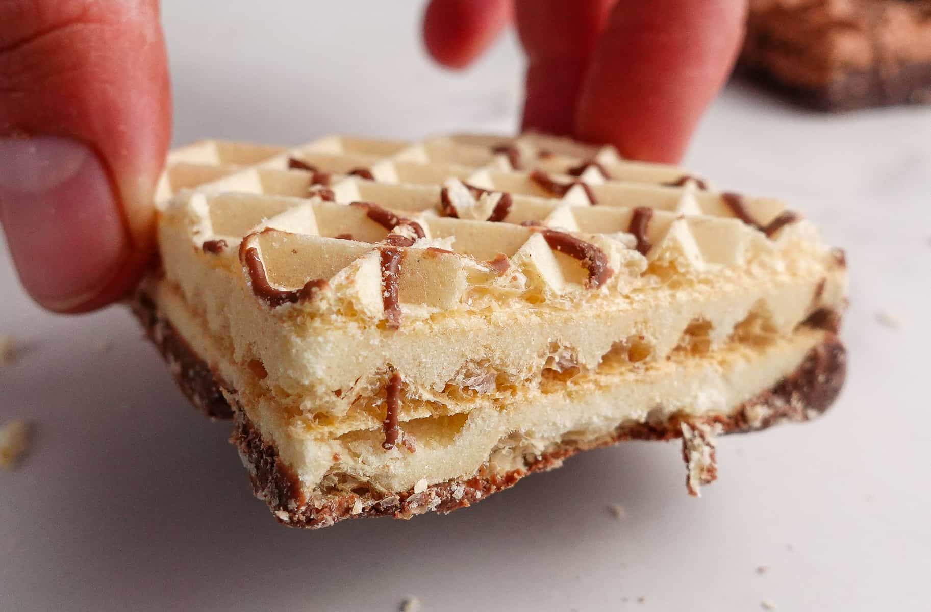 Vanilla Wafer Closeup